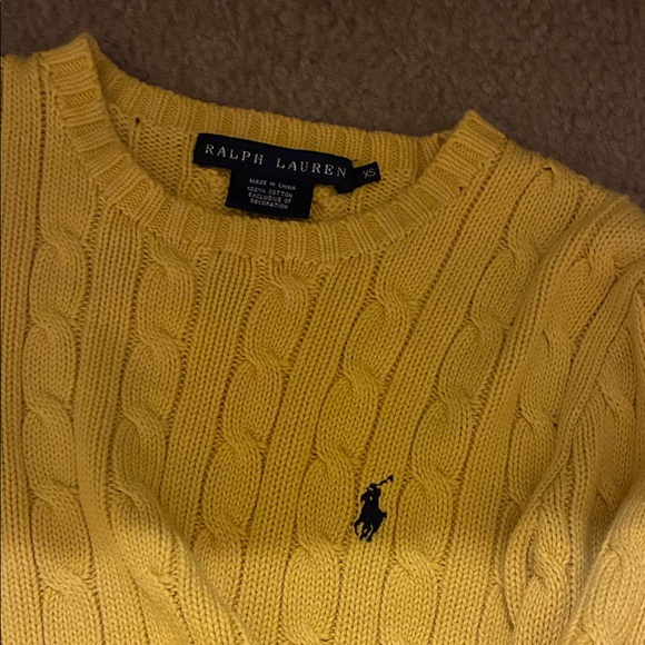 Vintage Ralph Lauren Cable Knit Sweater - Picture 2 of 3